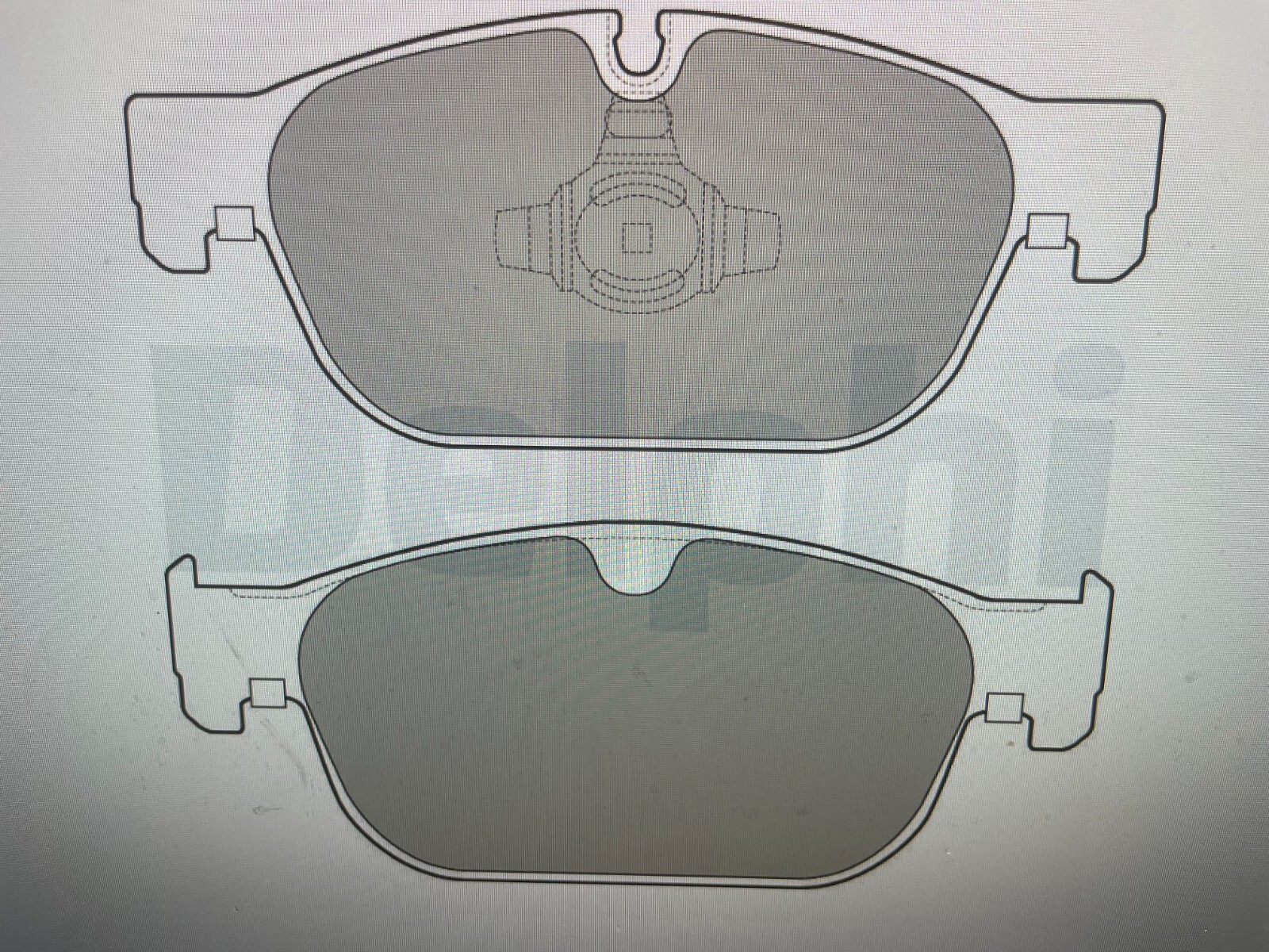 Delphi OEM Front Brake Pads For Volvo S60 S90 V60 V90 XC40 XC60 XC90