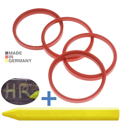 SOFORTVERSAND 4X ZENTRIERRINGE 76,0 mm x 66,6 mm + REIFENKREIDE 76 0 x 66 6 