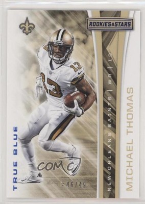 2017 Panini Rookies & Stars True Blue /49 Michael Thomas #165