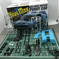 Mustang Logghe ? Funny Car Drag Race Chassis W Halibrand  1:25 LBR Model Parts
