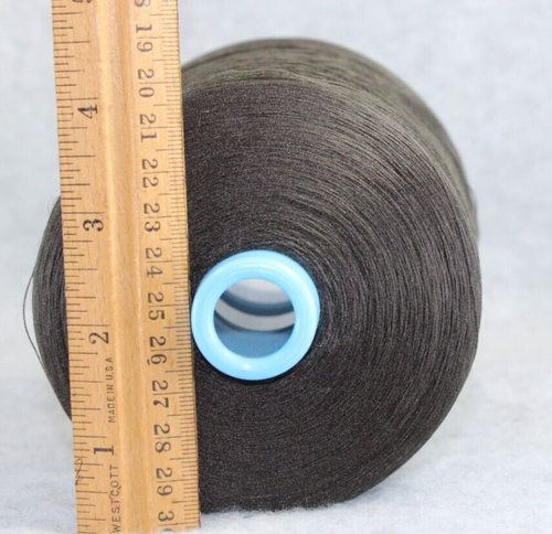 Amann SABATEX Col 1050 30000 m No 120 tex 18 9n33r Black Thread Cone - Picture 8 of 9