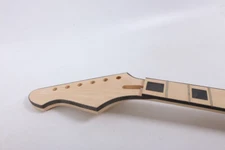 New Left-hand Maple Guitar Neck 22fret 25.5inch Maple fretboard Block Inlay #Y