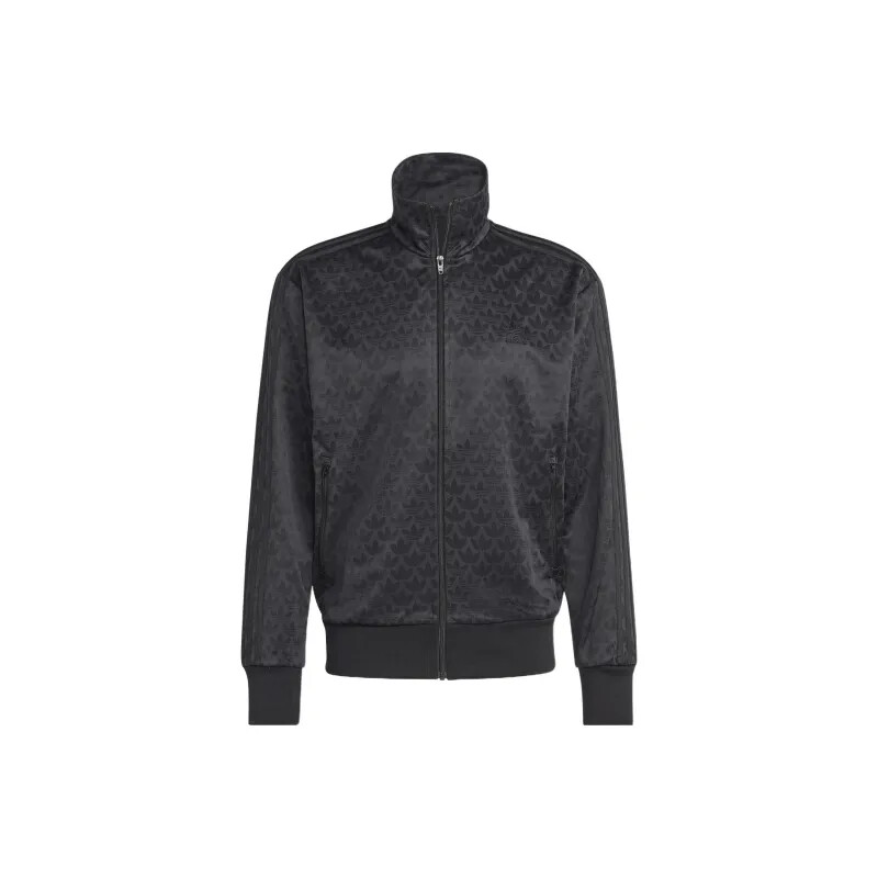 Men's Adidas Originals Adicolor Black 70's Monogram Track Men's Adidas Originals Adicolor Black 70's Monogram Track