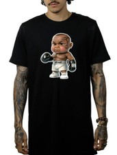 NEW Art Society ARTBAG INK BABY BOXING LEGEND BLACK Tee Shirt SM-4XL MADE IN USA