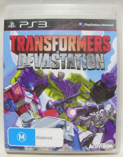 Transformers Devastation - Playstation 3 Game - Tested & Working PAL - PS3