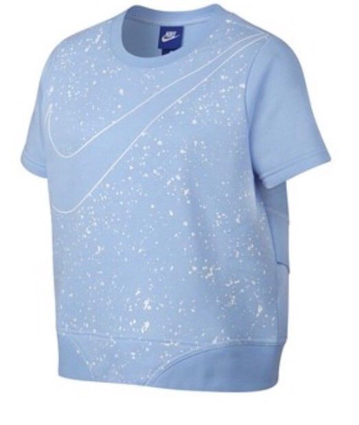 NWT Nike Girlâs Crewneck Wrap Back SS Sweatshirt Sz XL 890544 415 Purple ($35) | eBay