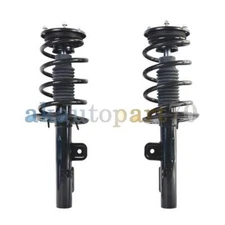 For Lincoln MKS 2010-2012 Complete Shocks Struts Coil Spring Assembly Front Pair