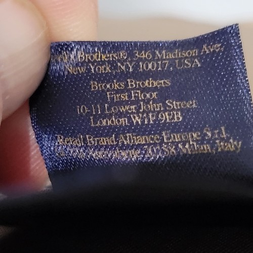 Brooks Brothers 1818 Madison Blazer 41R Wolle Windowpane Drago Full Canvas - Bild 8 von 17