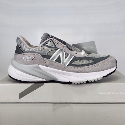 Size 7 - New Balance 990v6 Made in USA - Grey - Womens - W990GL6