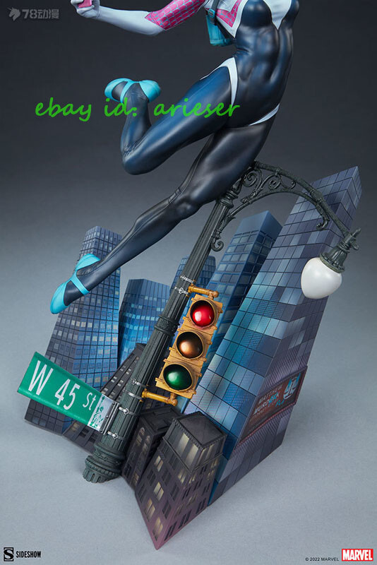 750体限定 Sideshow Spider-Gwen EX版 No.498 Sideshow Premium Format Marvel Spider-Gwen 1/4 Statue Figure In