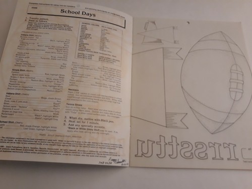 VTG Tole Fabric Painting Reusable Iron On Designs The Whisperwood Collection (A5 - Picture 3 of 7