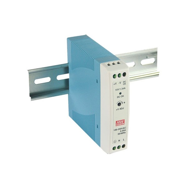 MDR-20-12 Netzteil: Impuls 20W 12VDC 1,67A 85-264VAC 120-370VDC 190G Mean Well-image