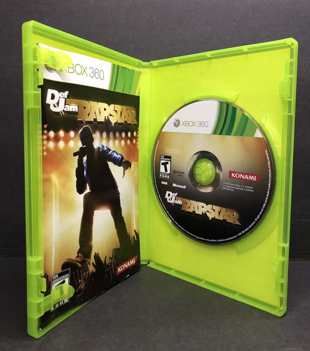 Def Jam Rapstar (Microsoft Xbox 360, 2010) 83717300915