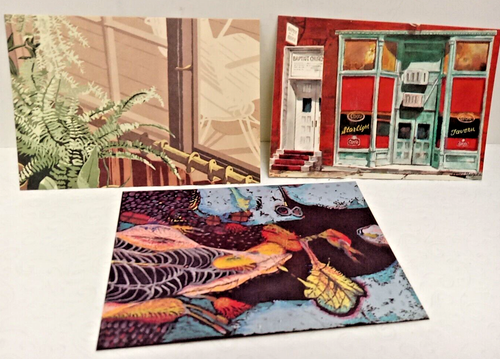 Postal de artistas de Kansas 1983 serie VI (ACAAK) 15 cartas nuevas sin usar - Imagen 4 de 8