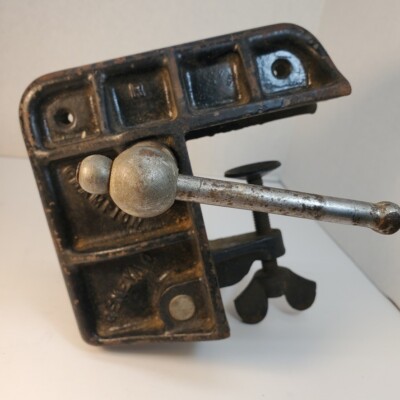 Champion Woodworking Corner Clamp Vise Geneva, O. Vintage PAT'D 1-2-17 USA