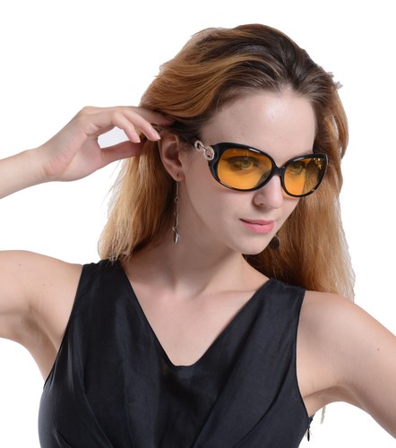 Gafas de sol antirreflejo para mujer visión nocturna conducción gafas polarizadas - Imagen 9 de 22