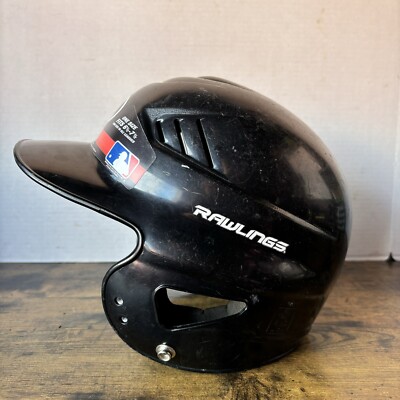 Rawlings VAPOR Batting Helmet Black Size 6.5 - 7.5 NOCSAE Lightly
