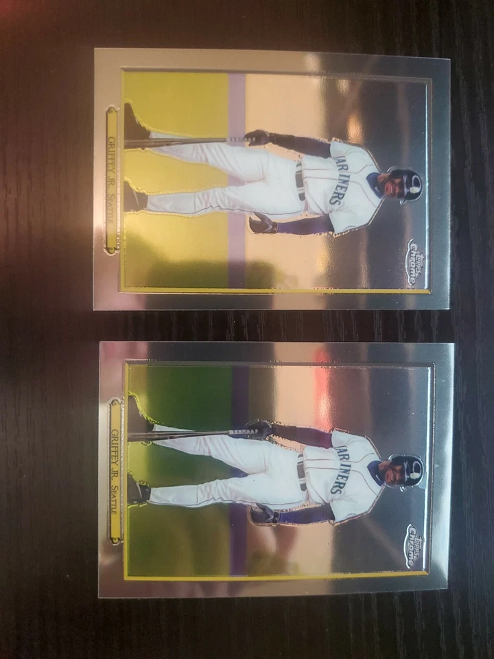 2020 Topps Turkey Red '20 Chrome Series 2 #TRC1 Ken Griffey Jr. LOT X 2 - Image 2 of 2