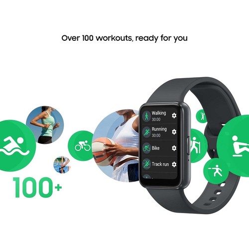 Samsung Galaxy Fit3 - 40mm AMOLED Display, Aluminum Body, Fitness & Amp Health - Picture 5 of 7