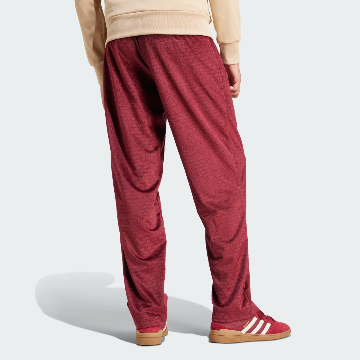 Adidas Originals Men's Monogram Velour Track Pants IX6735 | eBay