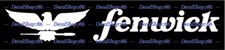Fenwick Fishing Rods -Outdoor Sports- Vinyl Die-Cut Peel N' Stick Decal/Sticker