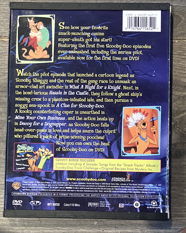 Scooby-Doo's Original Mysteries - DVD - VERY GOOD