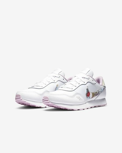 Nike MD Valiant Floral (GS) CN8555 100 White/LT Arctic Pink New Kids Size 7Y - Picture 5 of 12
