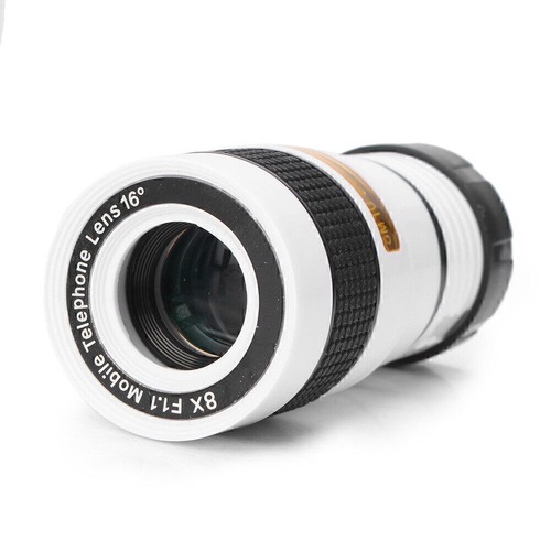 8x Optical Zoom Clip on Camera Len Phone Telescope Fit Universal Cell Phone - 第 8/13 張圖片