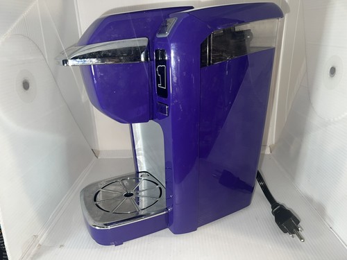 Purple Pod Coffee Maker With Drip Tray 