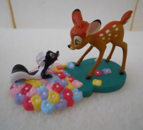 Walt Disney Classic Enesco Bambi and Flower Vintage Collectible Figurine w/Box | eBay