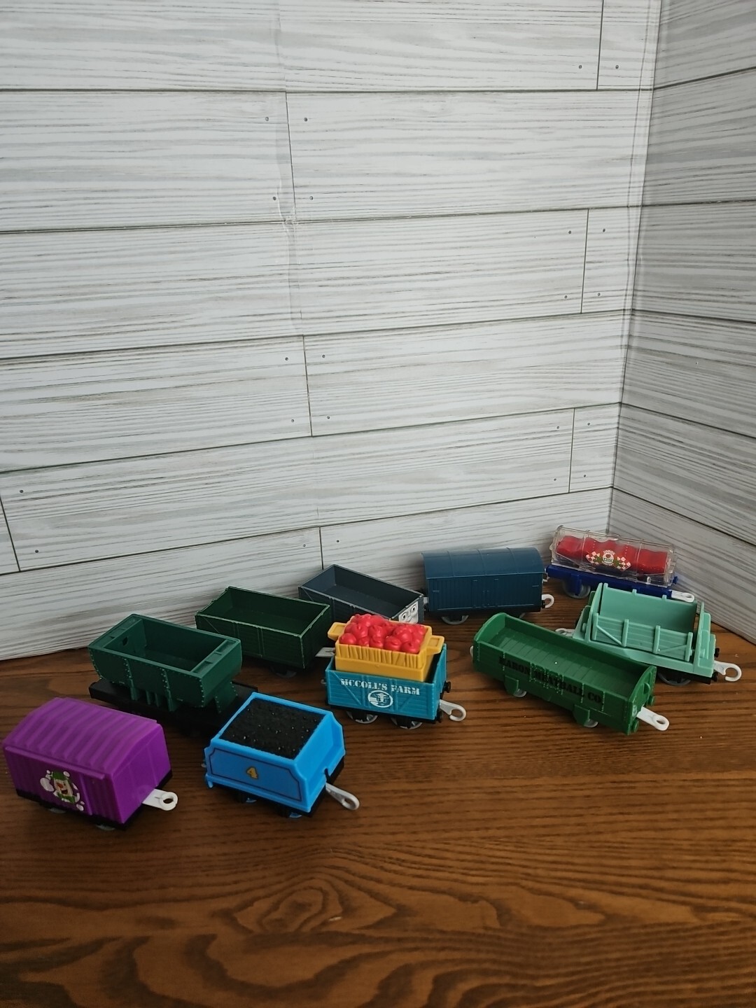 Thomas & Friends Trackmaster Cargo Cars/ Flatbed Cars Lot Of 10