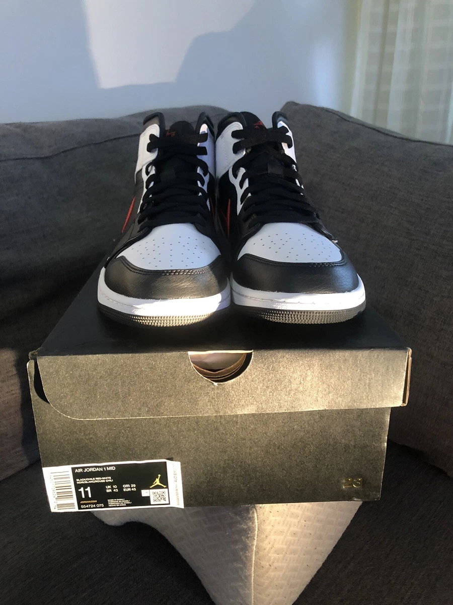 black chilli red white jordan 1