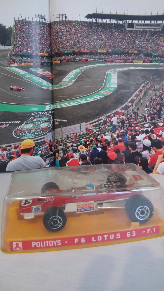 Politoys Lotus F6 63 – Formula 1, automodello scala 1:32, vintage - Immagine 2 di 4