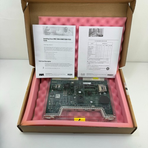 CISCO 15454-TCC2P-K9 Timing Control Board ONS Sonet SD TCC2 WMUCA11FAA 2P K9 - Photo 2/6
