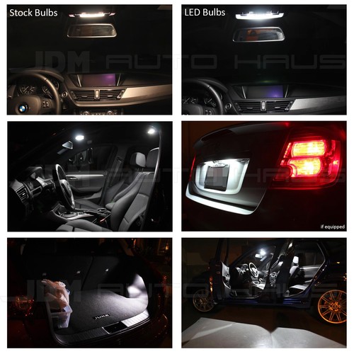 7x White LED Lights Interior Package Kit Fits 2001-2005 Honda Civic SI EP3 - Picture 2 of 8