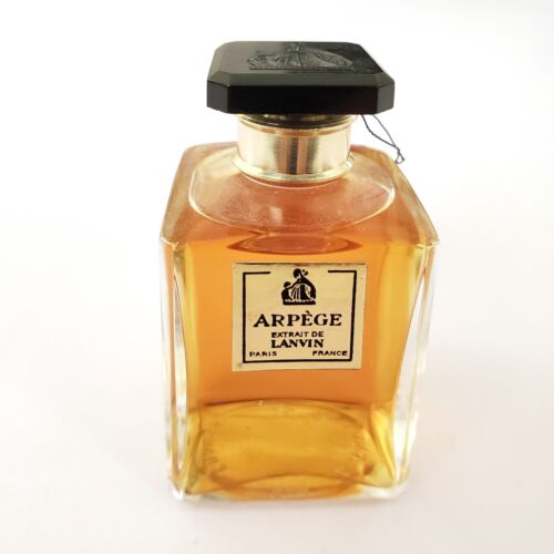 Vintage Full Bottle of Extract of Lanvin Arpege Paris France - Afbeelding 1 van 7