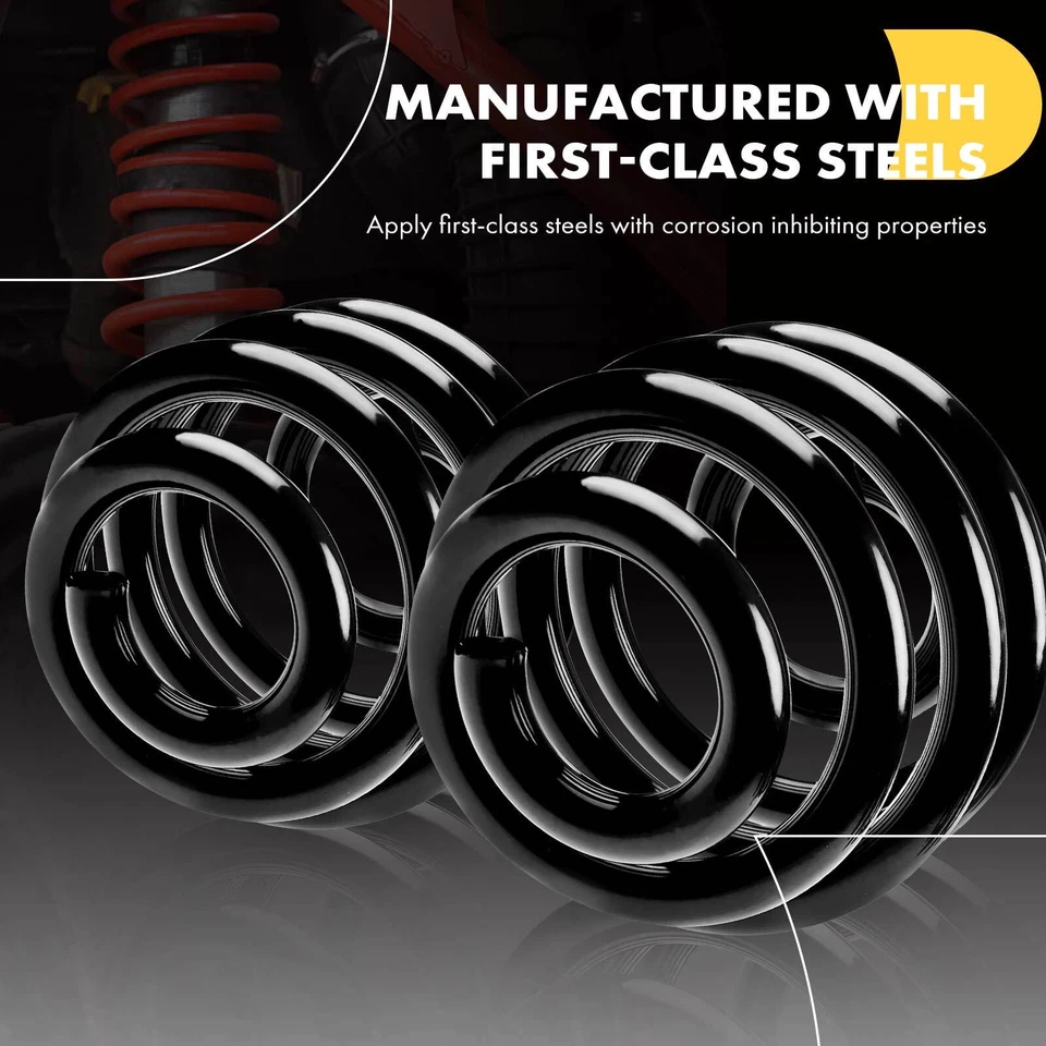 A-Premium 2x muelles helicoidales delanteros lado derecho y derecho para Jeep Compass 2011 2012-2017 tracción delantera Foto 4 de 4