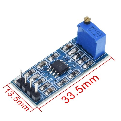 LM358 100 Times Gain Amplification Module Operational Amplifier Module - Imagen 2 de 8