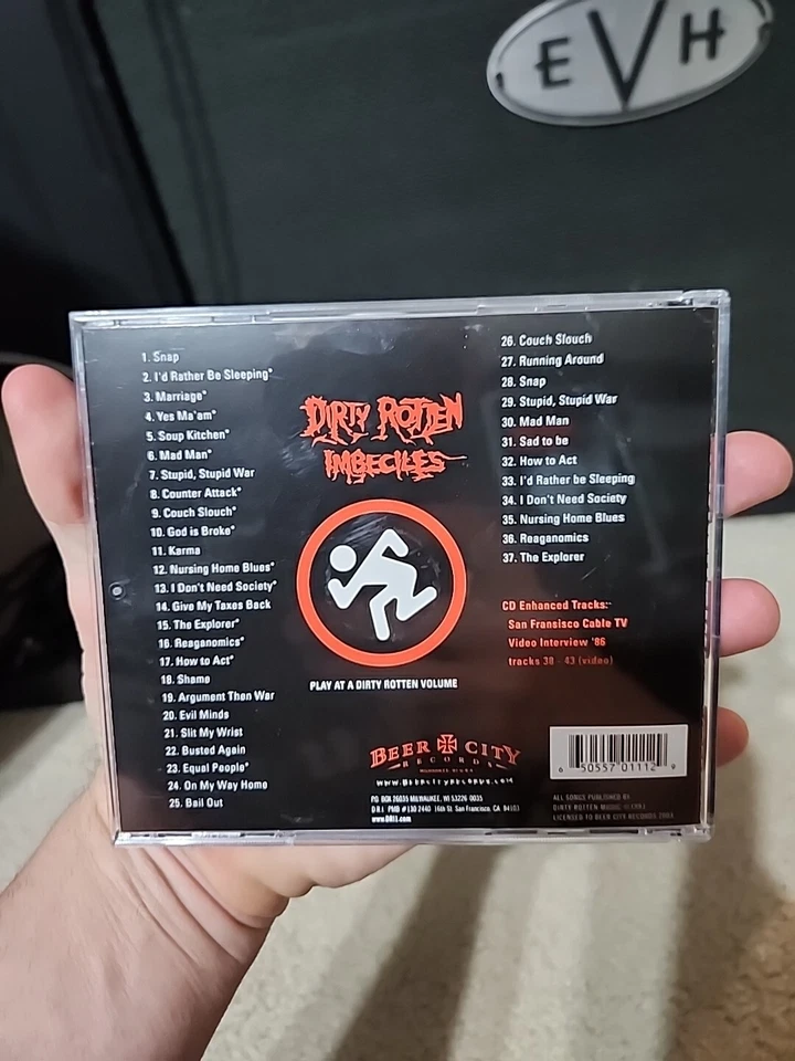 D.R.I. Dealing With It Cd OG 2003 Beer City Press ENHANCED Disc OOP NM- - Image 4 of 4