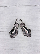 Alisha D Vintage Metal Flower Earrings Women's