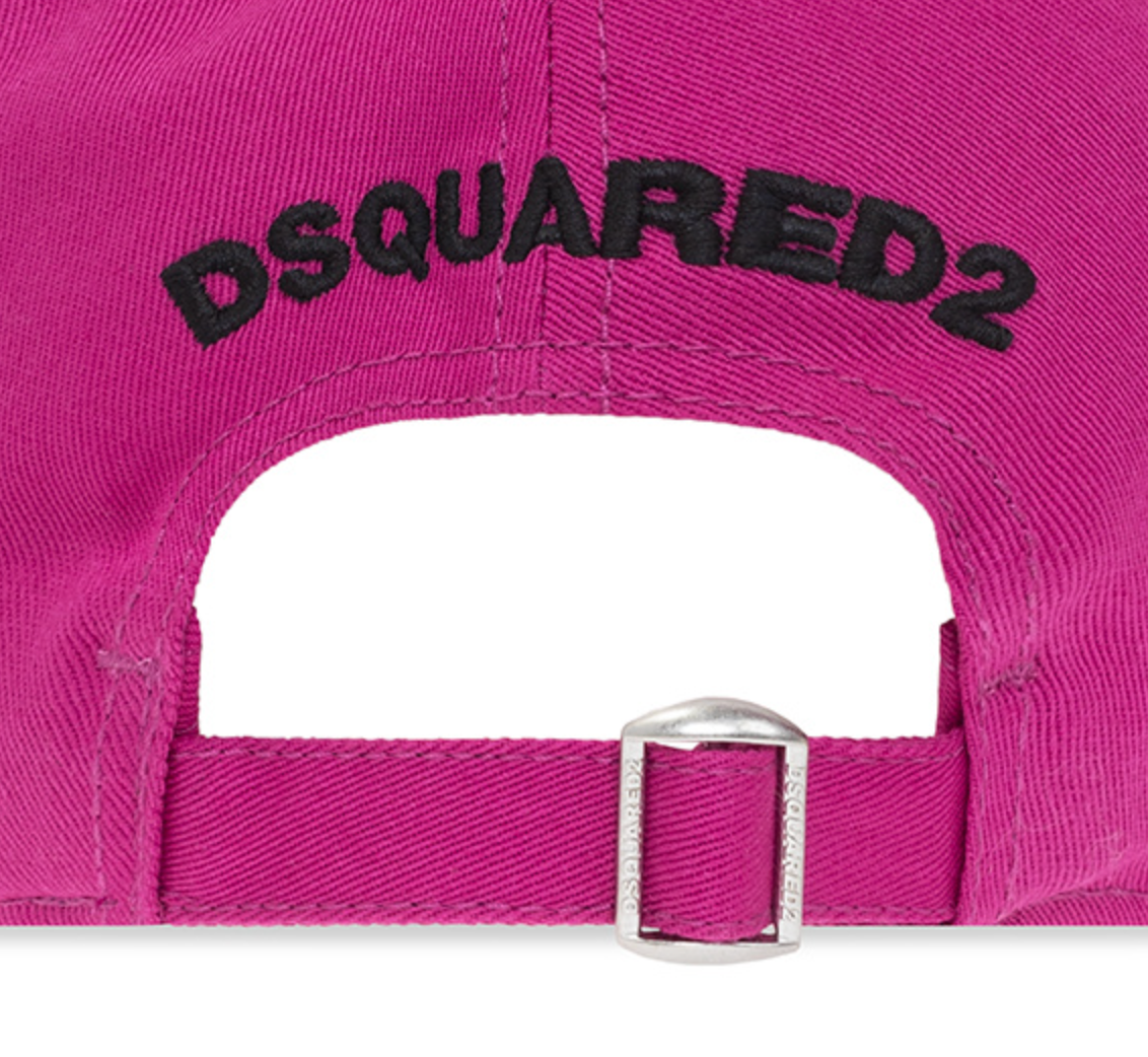 *関税送料込み*DSQUARED2◆Babes キャップ Dsquared2 Pink Babe Deadstock Icon Baseball Cap Trucker Hat