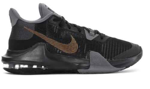 Nike Air Max Impact 3 Black Metallic Gold Cool Grey Menâs Multiple SZ DC3725-006 | eBay