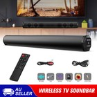 Sound Bar 40W Wireless Bluetooth 5.0 Subwoofer with 4 Speakers for TV Theater