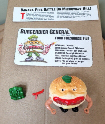 Vintage 1988 Mattel Food Fighters Lot Of 3 - Bild 2 von 3