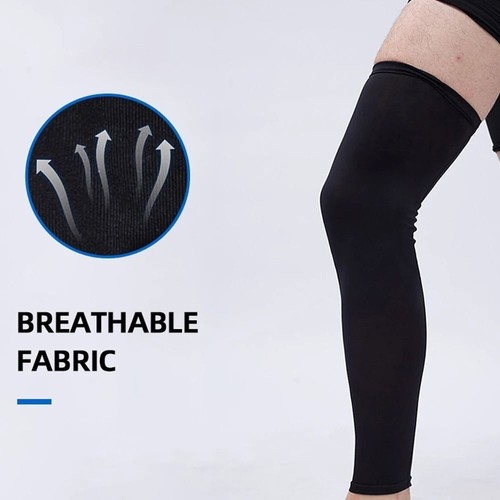 1PC Full Leg Support Varicose Veins Knee Compression Sleeve Socks Stocking UK - Picture 9 of 42