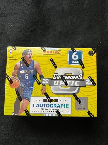2022-23 Contenders Optic Basketball Hobby Box Factory Sealed 6 Cards🔥🏀🔥