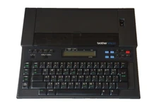 Brother WP600 Word Processor with Case Manual.