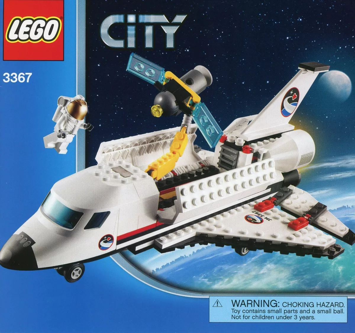 Retired LEGO City. 3367 Space Shuttle. Instruction Manual Only