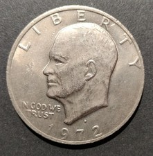 Moneta  Stati Uniti d'America ,  1 Dollaro  del 1972 ,   circolata