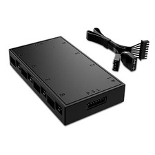 HA-08 Fan Hub for Computer Internal Fans, 8 PWM Ports 8 ARGB Ports, ARGB